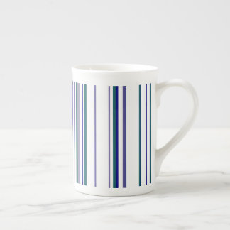 Moderne Trendstreifen Prozellantasse