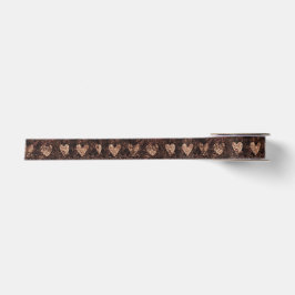 Moderne trendy Heart Pattern Weihnachten Satinband