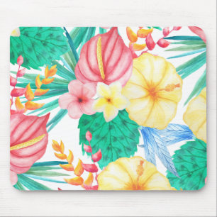 Moderne tropische mousepad