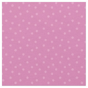Moderne Tupfen auf Kaugummi-Rosa Stoff