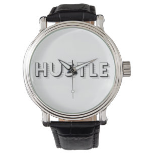 Moderne Typografie Armbanduhr