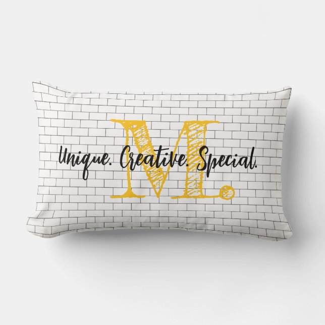 Moderne Typografie - Erste Bejahung - Ausdrücke ei Lendenkissen (Vorderseite)