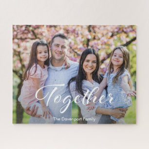 Moderne Typografie Familie Zusammen Foto