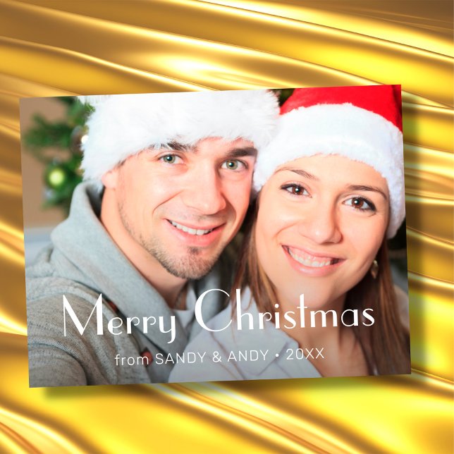 Moderne Typografie-Foto Weihnachten kreieren Ihre  (Von Creator hochgeladen)