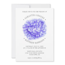 Moderne Typografie Lavender Lila Peony Wedding