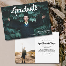 Moderne Typografie Trendy Boys Foto Abschluss