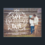 MODERNE TYPOGRAPHIE | SAVE THE DATE POSTCARD ANKÜNDIGUNGSPOSTKARTE<br><div class="desc">MODERNE TYPOGRAPHIE | SAVE THE DATE POSTCARD</div>