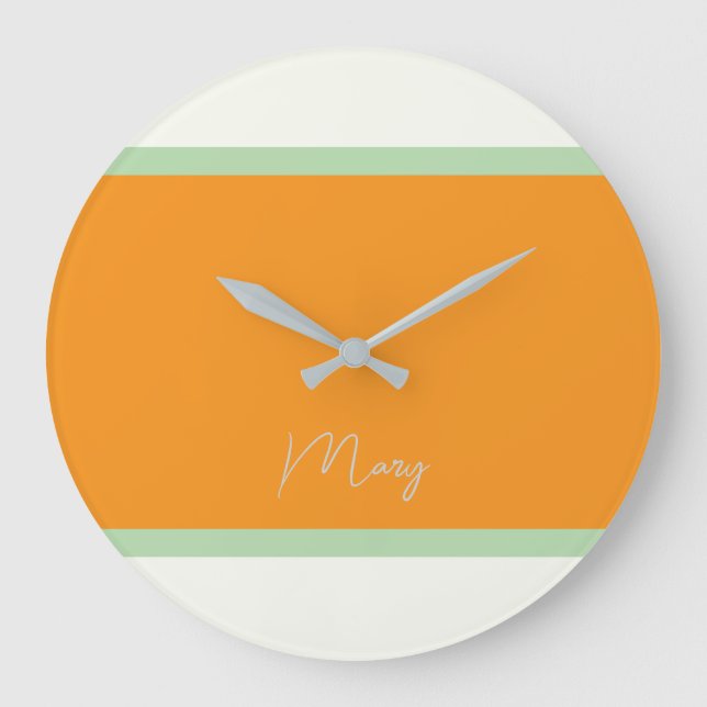 Moderne Uhr (Vorderseite)