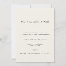 Moderne und elegante Beige-Engagement-Party - Einl