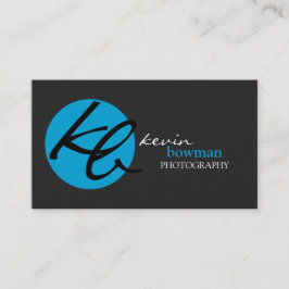 Moderne und elegante Fotografie Visitenkarte