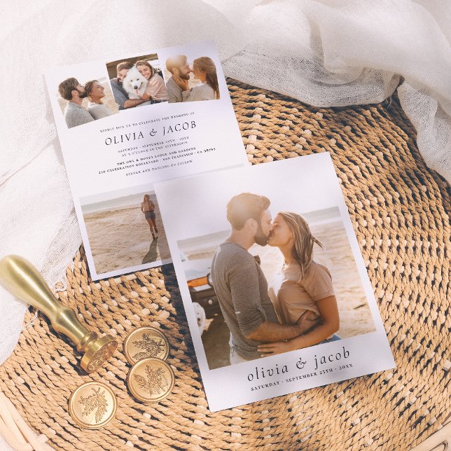 Moderne und Minimalistische Foto Hochzeit (Von Creator hochgeladen)