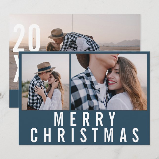 Moderne und minimalistische Weihnachtsstimmung mit (Vorne/Hinten)