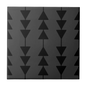 Moderne und stilvolle Black Hanging Dreiecke auf S Fliese