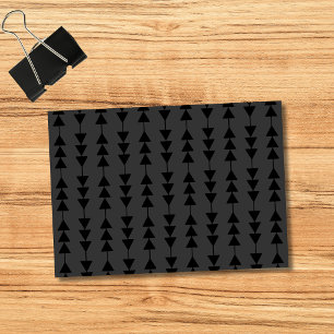 Moderne und stilvolle Black Hanging Dreiecke auf S Post-it Klebezettel