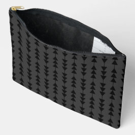 Moderne und stilvolle Black Hanging Dreiecke auf S Zubehörtasche