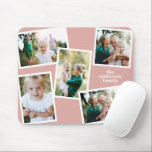 Moderne und stilvolle MultiFoto-Wohngestaltung Ros Mousepad<br><div class="desc">Moderne,  stilvolle Multi-Foto-Wohngestaltung. Die grillrote Rose kann geändert werden.</div>