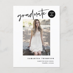 Moderne Uni Hochschule Grad Foto Postkarte