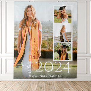 Moderne Uni oder High School Eleganter Abschluss Wandteppich