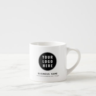 Moderne Unternehmens-Logo-Website benutzerdefinier Espressotasse