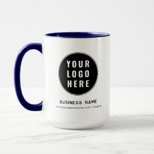 Moderne Unternehmens-Logo-Website-Promotion indivi Tasse