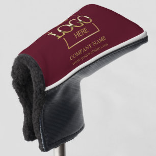 Moderne Unternehmenslogo-Rote Marke für individuel Golf Headcover