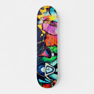 Moderne urbane Abstrakte Graffiti Art Skateboard