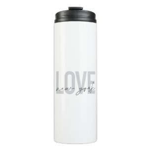 Moderne, urbane, coole einfache Gestaltung von Lov Thermosbecher