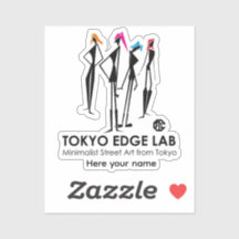 Moderne urbane K-Pop-Girls-Grafik - Tokyo Edge Lab