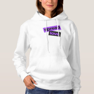 Moderne, urbane, lebendige, trendige grafische Lie Hoodie