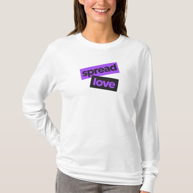 Moderne, urbane, lebendige, trendige grafische Lie T-Shirt (Vorderseite)