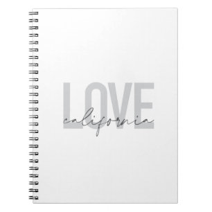 Moderne, urbane, trendige, coole Design-Liebe Kali Notizblock
