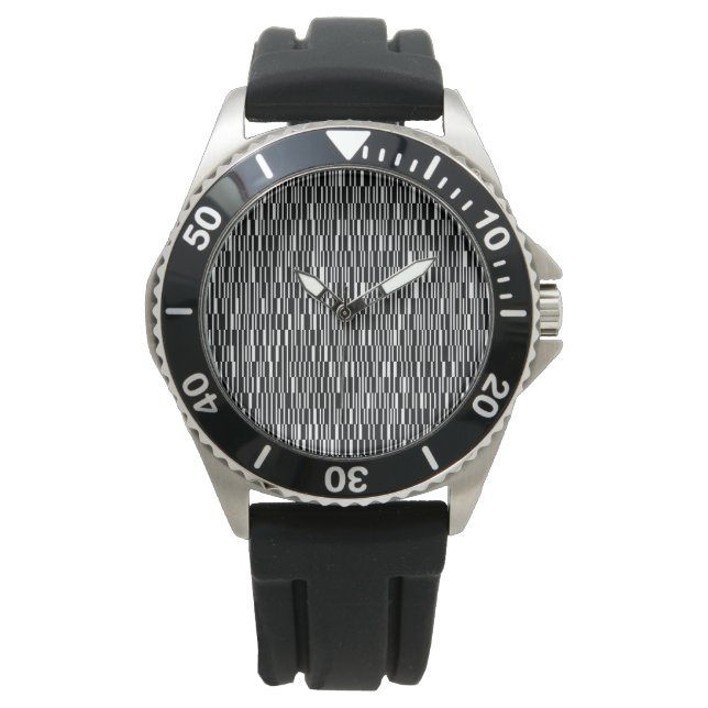 Moderne, urbane, zeitgenössische geometrische Must Armbanduhr (Vorderseite)