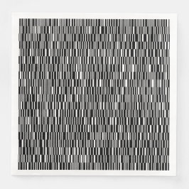 Moderne, urbane, zeitgenössische geometrische Must Serviette