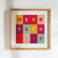 Moderne Urlaubskunst Meran und Helle Print