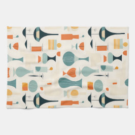 Moderne Vase-Form aus dem Mittelalter Geschirrtuch