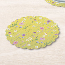 Moderne Vegetation Wasserfarben Rustikale Botanisc