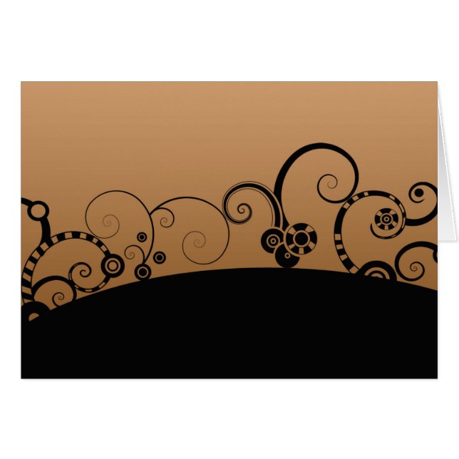 Moderne vektorstrudelzahn-Rad-Blumen grafisch (Vorderseite (Horizontal))