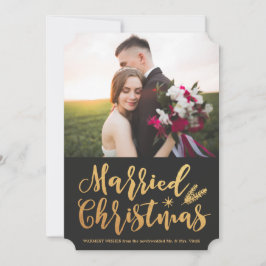 Moderne Verheiratete Weihnachten | Pine Gold Foto