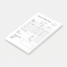 Moderne Verkaufsquittung für kleine Unternehmen mi