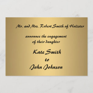 Moderne Verlobungsmitteilung kardiert Schablone Ankündigung