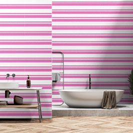 moderne Vintag rosa abstrakte Linien Tapete