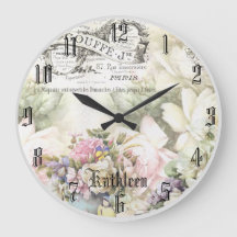 Moderne, Vintage Blume in Aquarell