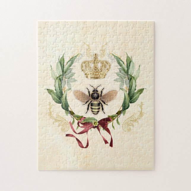 Moderne Vintage Botanische Königin (Vertikal)