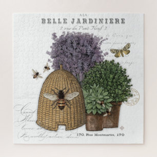Moderne vintage französische Bauernhaus Biene