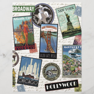 moderne Vintage-Reise USA