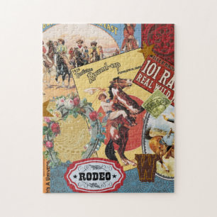 moderne vintage Western-Cowgirl
