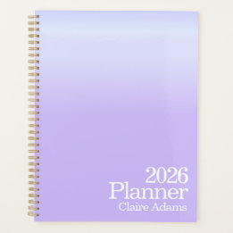 Moderne violette Ombre-Planerin Planer