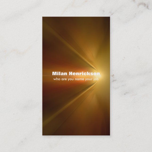 moderne Visitenkarte (Vorderseite)