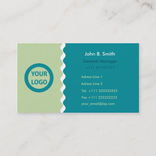 Moderne Visitenkarte 002 (Vorderseite)