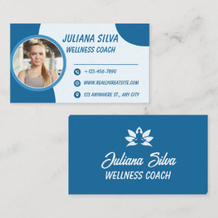 Moderne Visitenkarte für Wellness-Coach